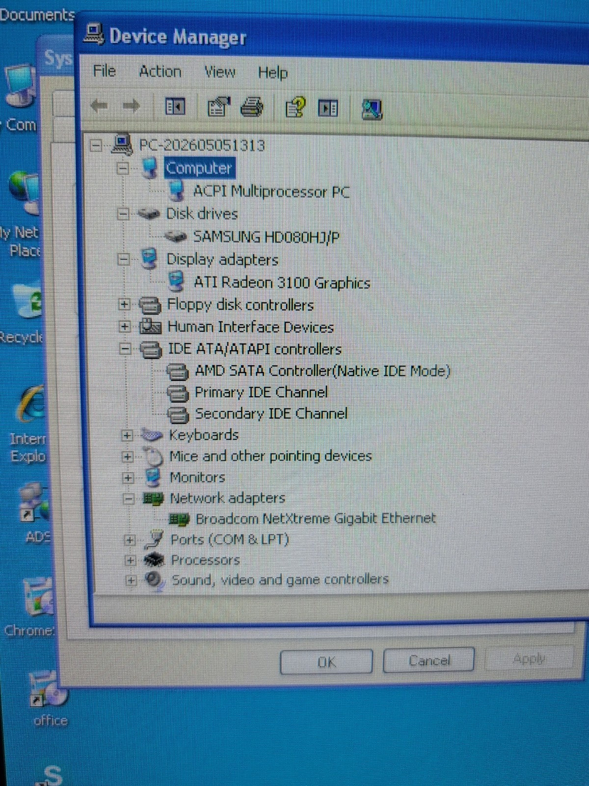 🔥 HP Compaq DC5850 SFF AMD Athlon DualCore 4450B CPU/ 2GB RAM/80GB HDD/ winXP -