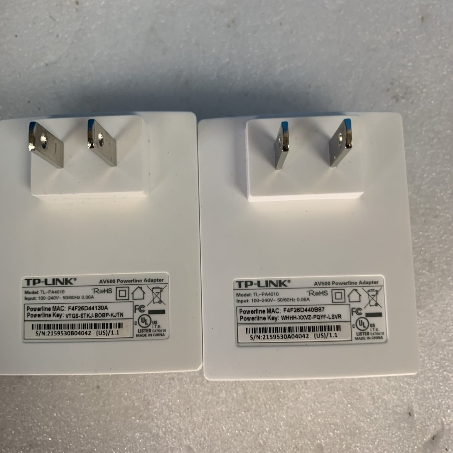 TP-Link TL-PA4010 AV500 Powerline Ethernet Adapter Pair