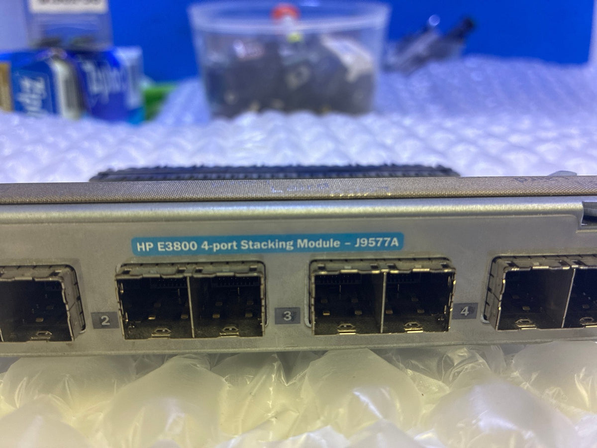 🔥 HP E3800 4-Port Stacking Module J9577A