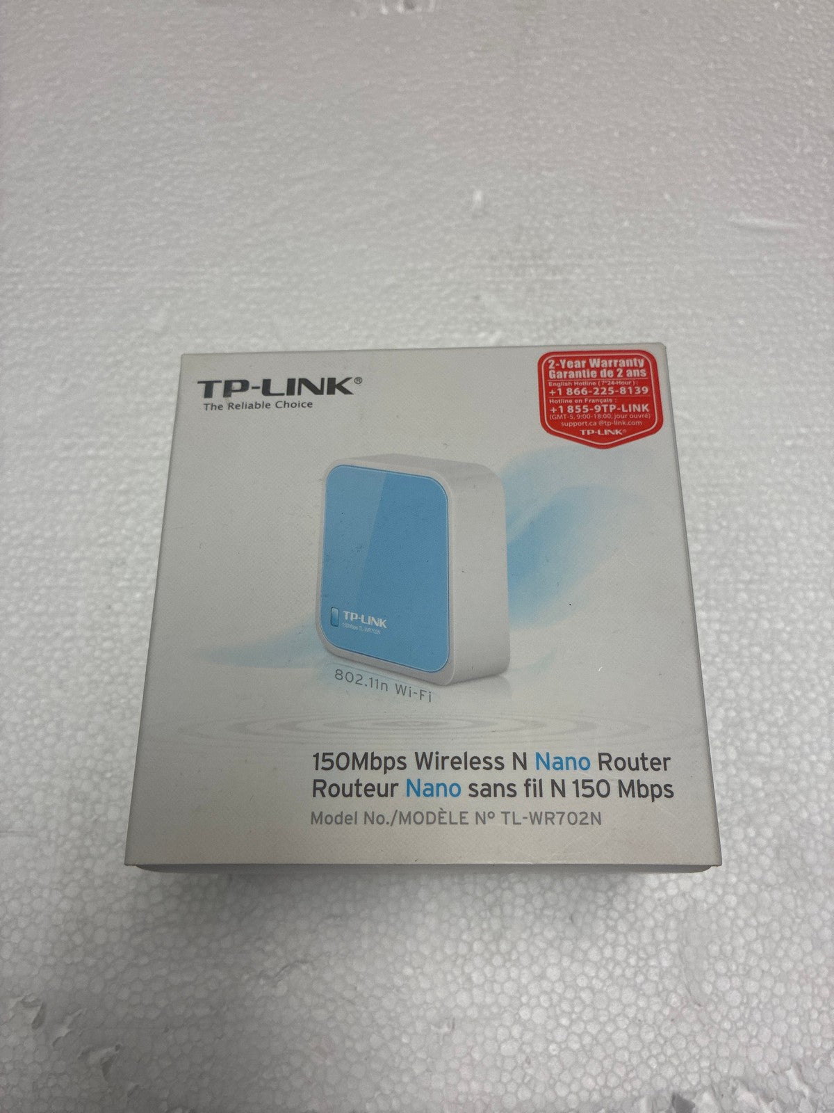 🔥 TP-Link TL-WR702N 150Mbps Wireless N Nano Router - Blue/White