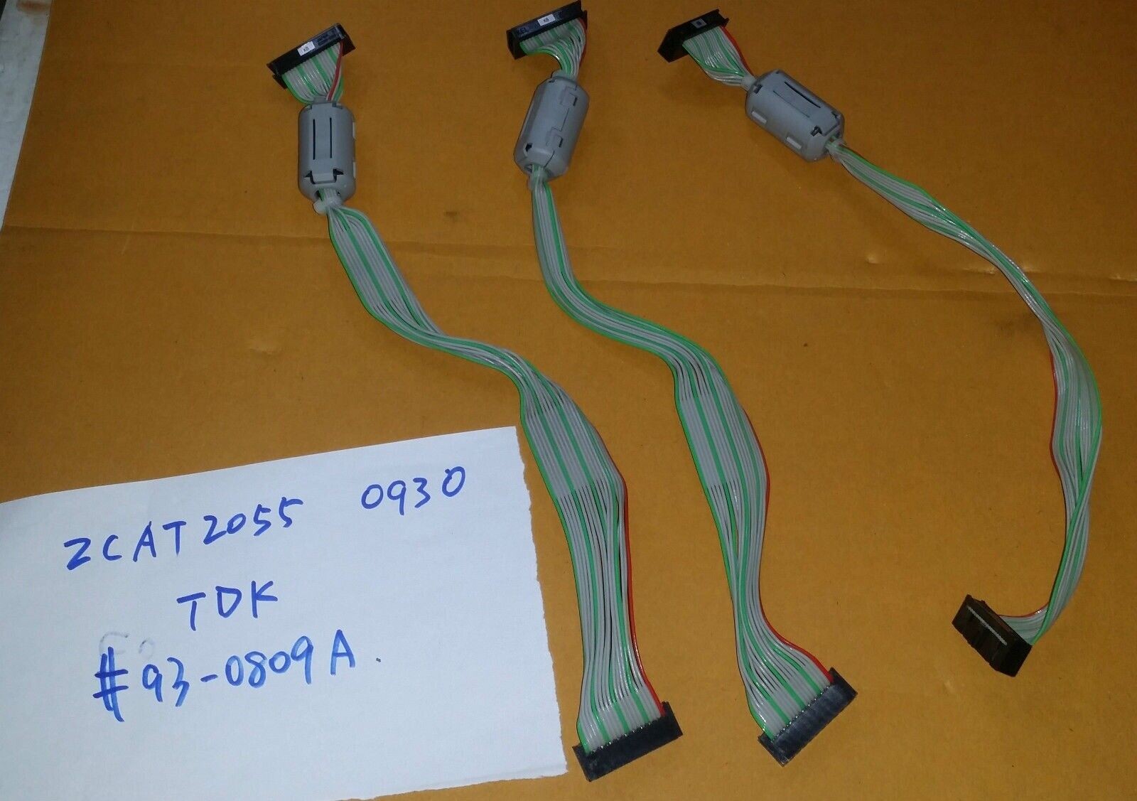 Lot of 3 data Cables for  M-8400RVe Label Printer