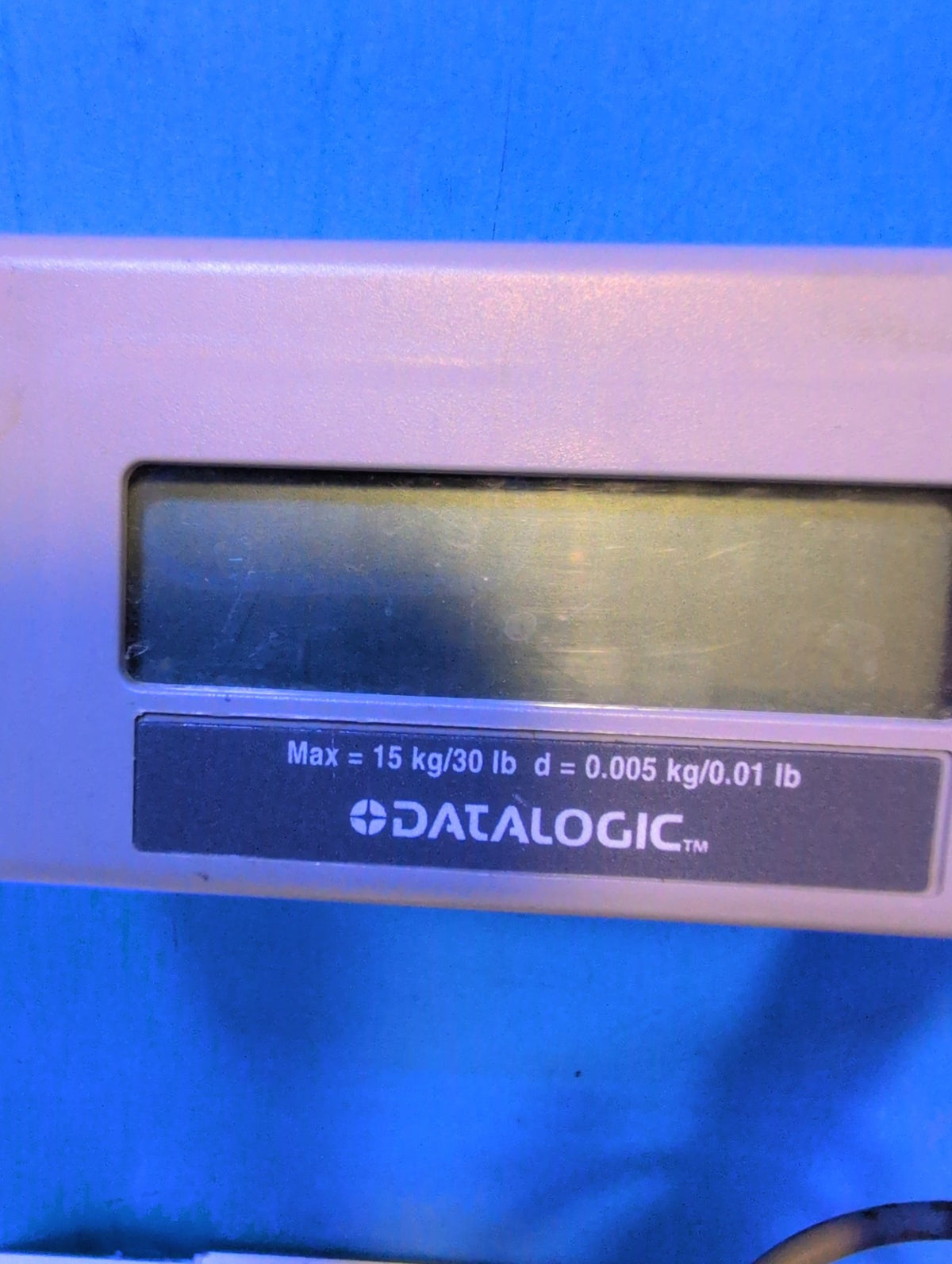 🎸 Datalogic 8300RD Pole-Mounted Remote LCD Weight Display 15kg 30lb NTEP