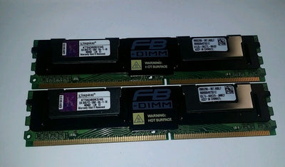 4GB 2x 2GB Kingston DDR2 Memory RAM 667MHz KTS6380K2/4G  