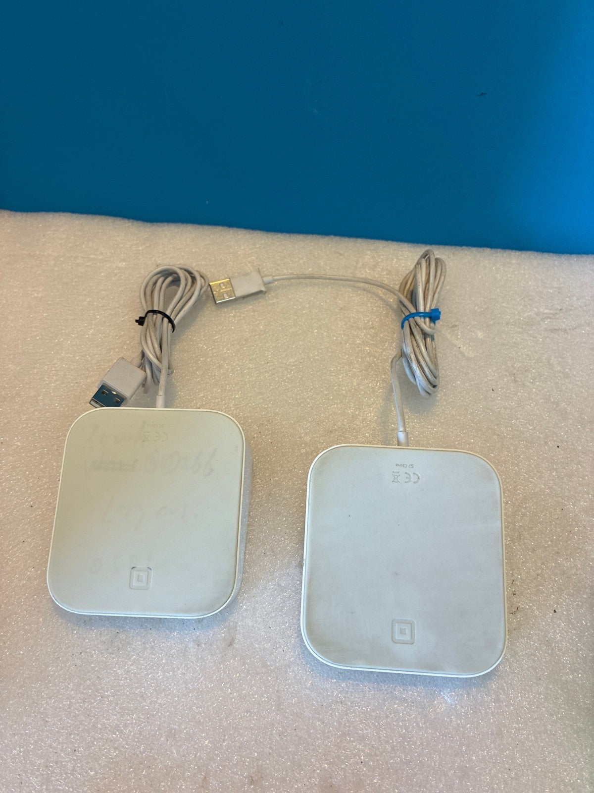 🔥 Square Contactless + Chip Card Reader 2nd Gen White Lot of 2 USB Cable
