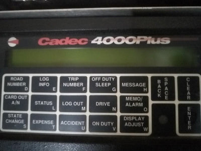 - LOT OF 9 CADEC 4000 PLUS  MANAGEMENT SYSTEM 85-7800-107