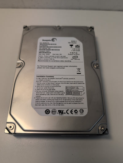 🔥 Seagate ST3750640AV SV35.2 750GB Internal IDE PATA 3.5" Hard Drive Tested -