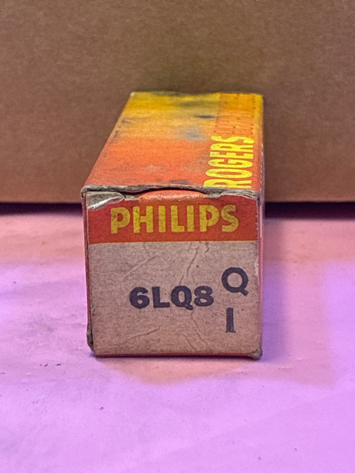 🔥 Philips 6LQ8 Vacuum Tube Triode-Pentode NOS in Original Box
