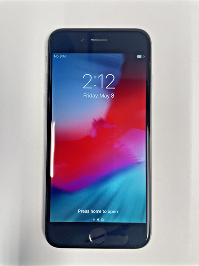 Nice Apple iPhone 6  A1586  -16GB - Silver (Unlocked)    +