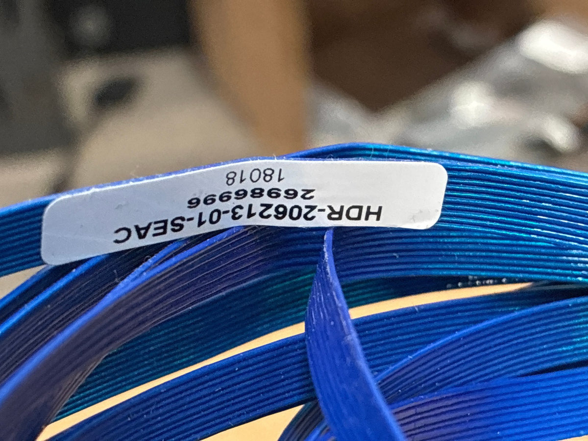 🔥 LVDS Ribbon Cable HDR-206213-01-SEAC Blue Flat Board-to-Board Connector