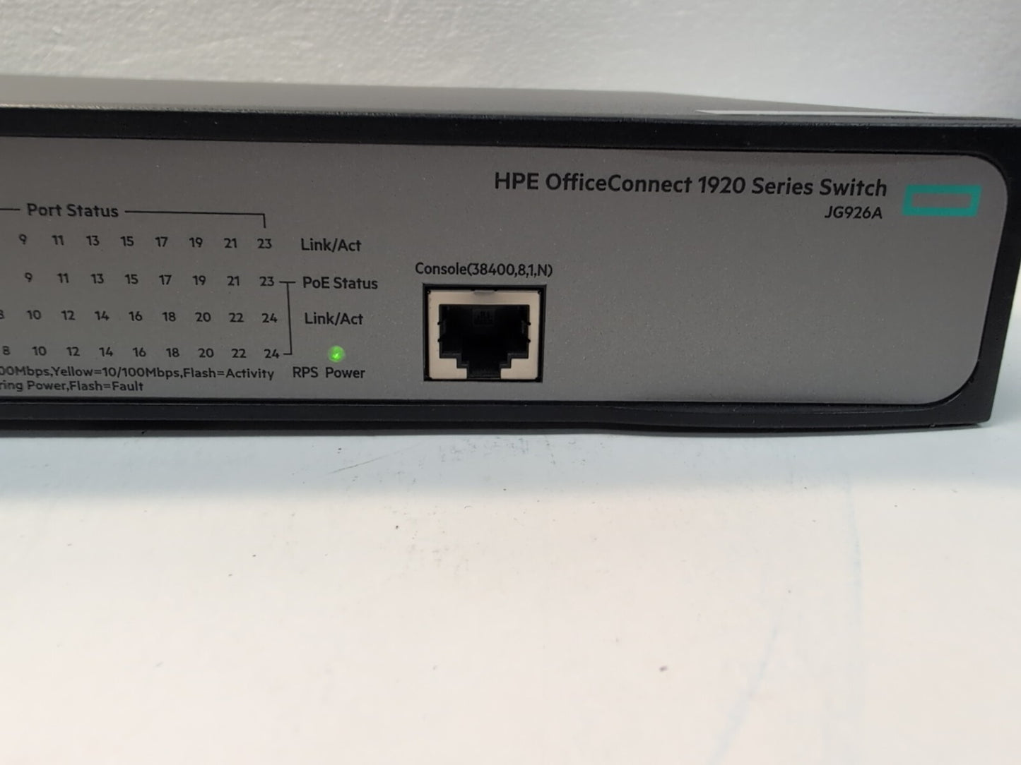 🔥 HP JG926A HPE 1920-24G-PoE+ 370W 24-Port Gigabit Smart Switch  -