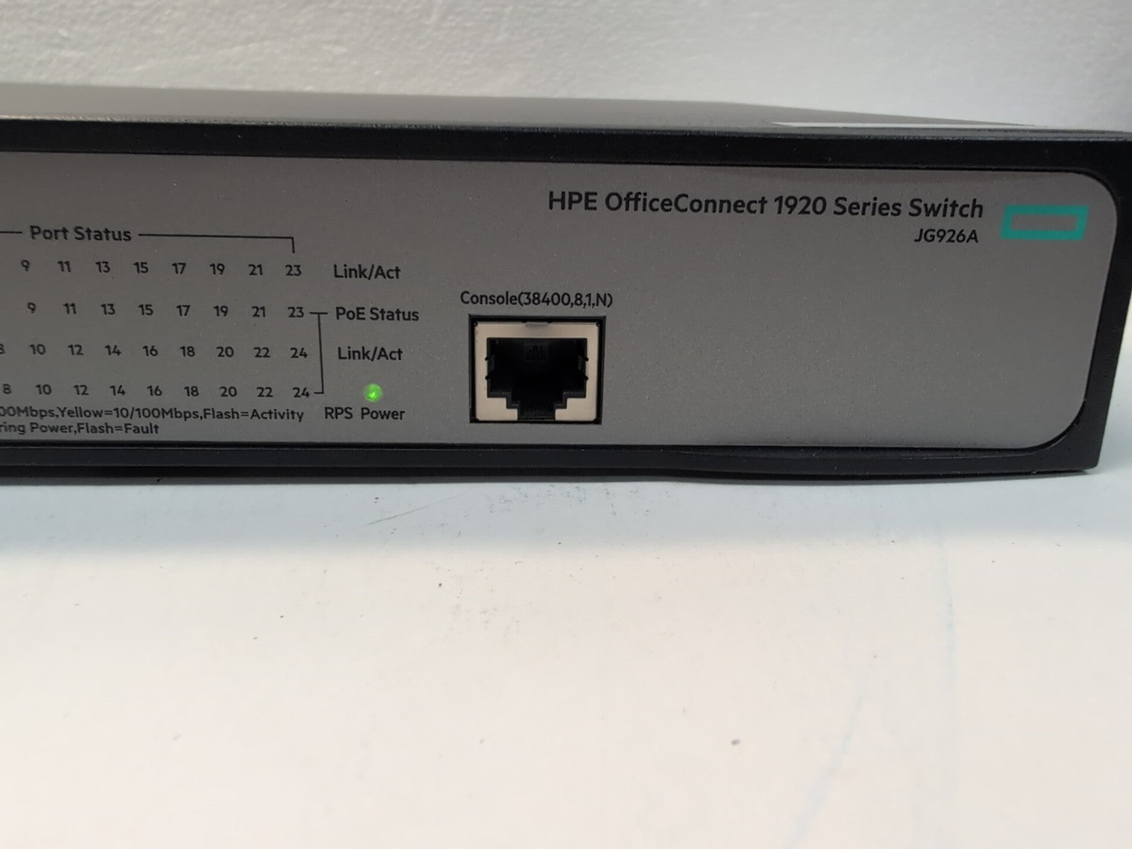 🔥 HP JG926A HPE 1920-24G-PoE+ 370W 24-Port Gigabit Smart Switch  -