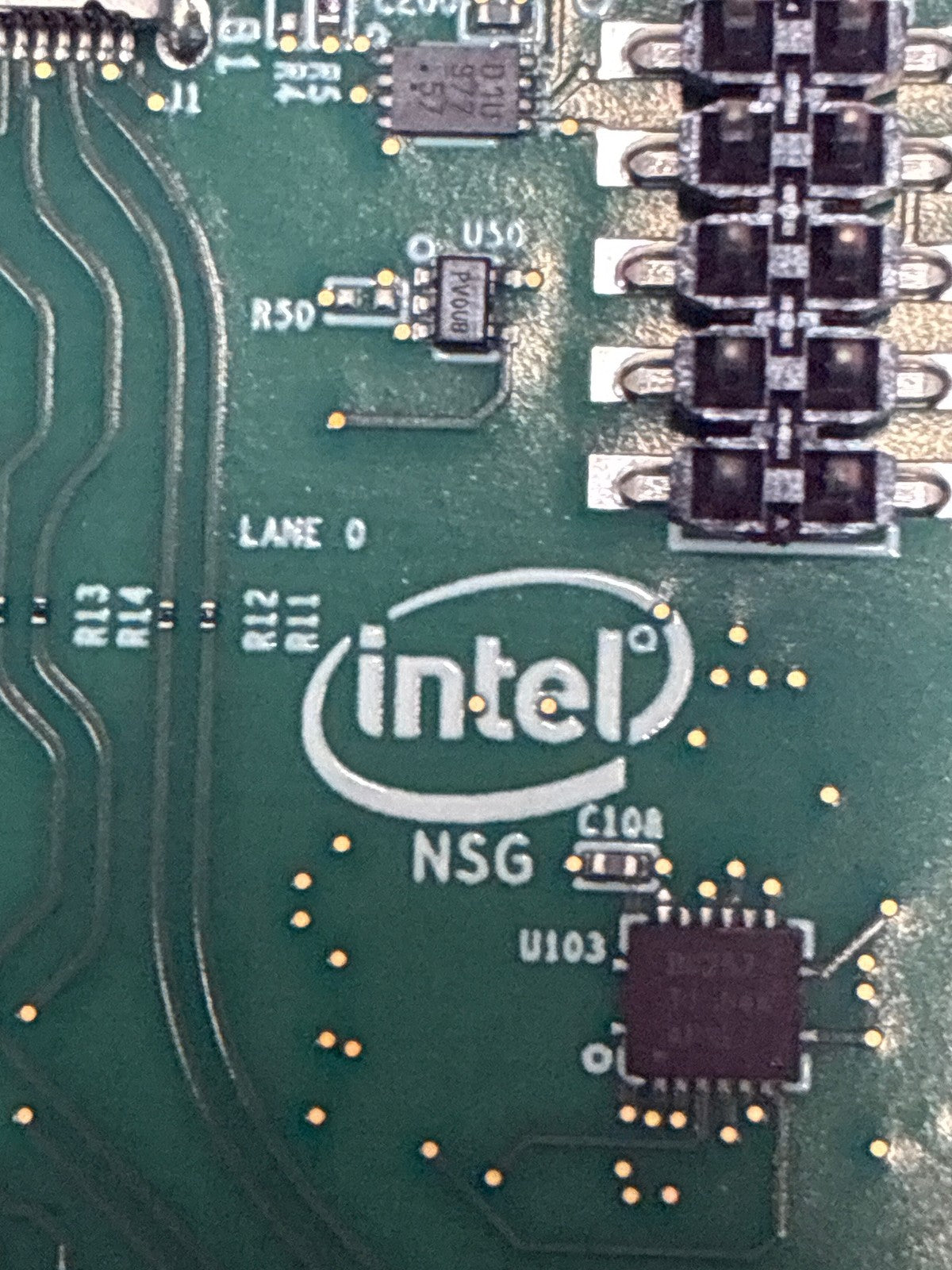 🔥 Intel NSG AADVARK MGB-PE4C4-102-013 PCIe Mini Card Debug Test Board