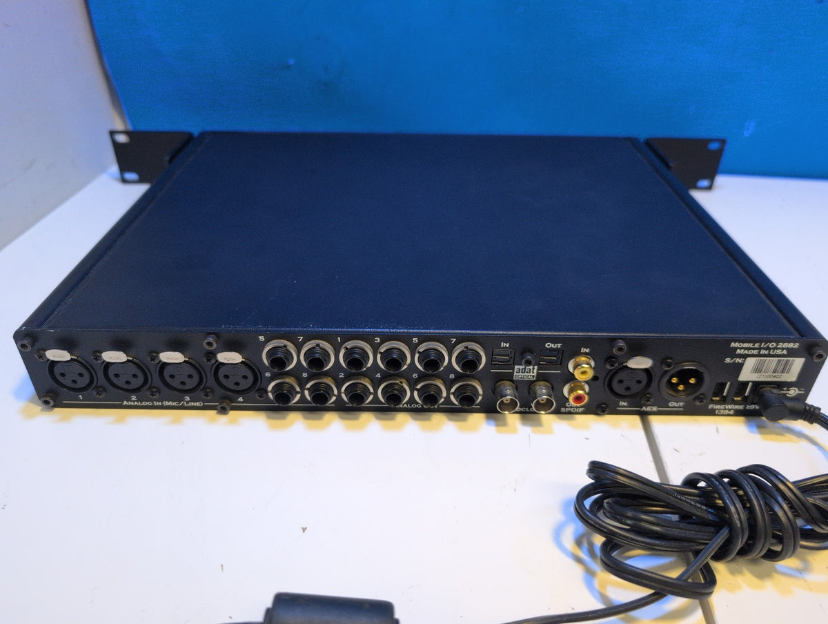 🎸 Metric Halo Mobile I/O 2882 2d Expanded FireWire Audio Interface +DSP