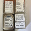 ~ 4x Mixed brand SAS HDD. Hitachi 900GB 10K, HP 72GB 10K, 2x Seagate 10K.3 146GB