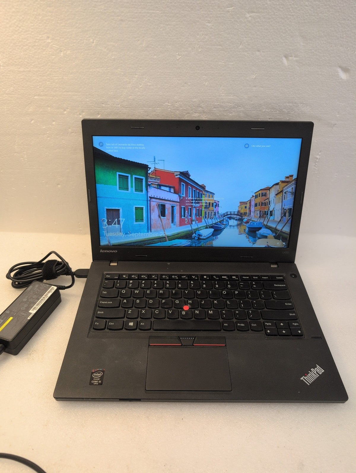 🎸 Lenovo ThinkPad L450 20DT001DUS 14" Laptop i5-4300U 8GB RAM 128GB SSD Win10