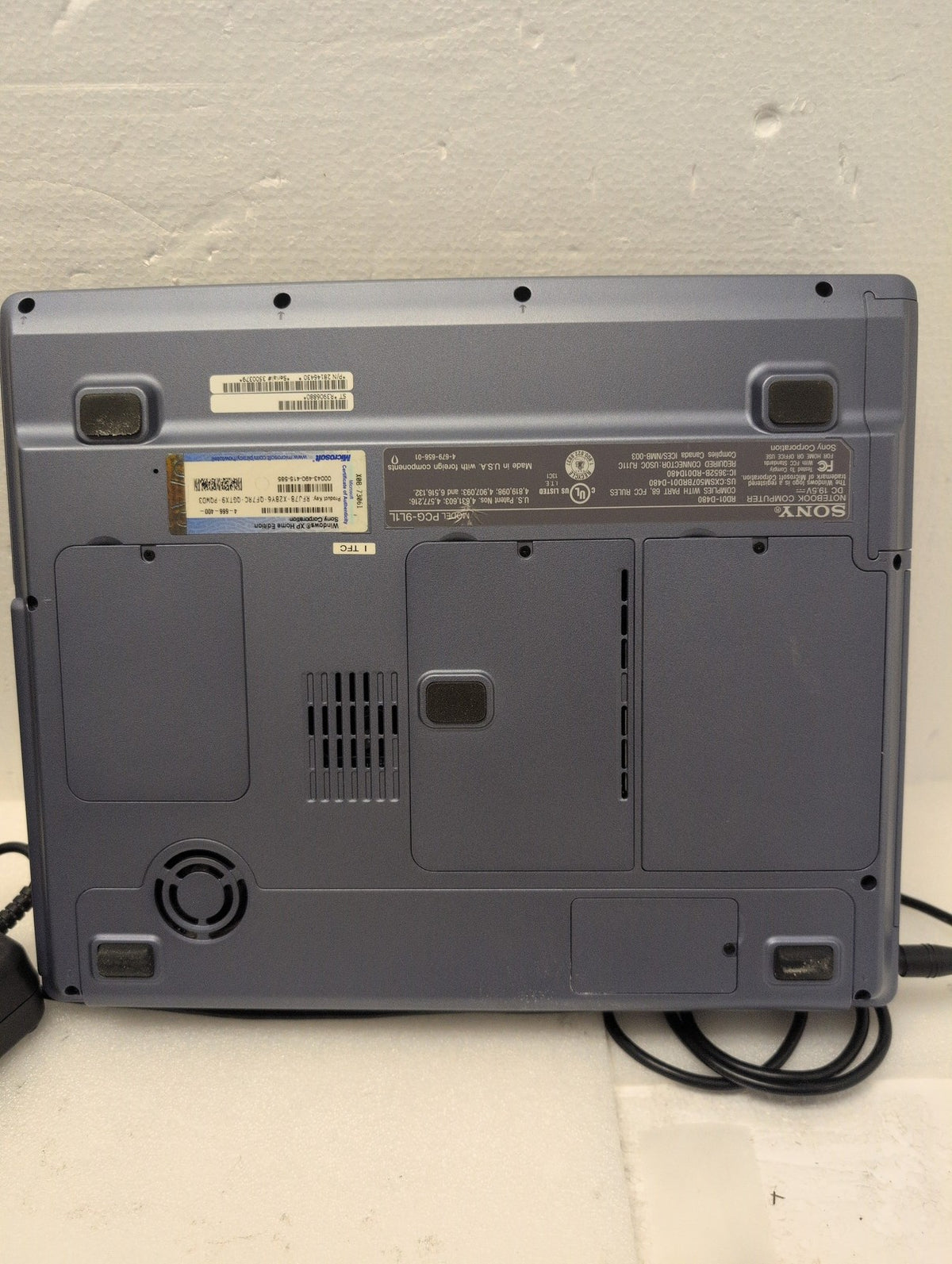 🎸 Sony VAIO PCG-9L1L PCG-FRV35 Notebook Pentium 4 2.66GHz 15" 40GB HDD WinXP