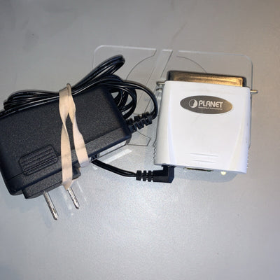 PLANET FPS-1101 Direct Attached 10/100Mbps Fast Ethernet Print Server with Power