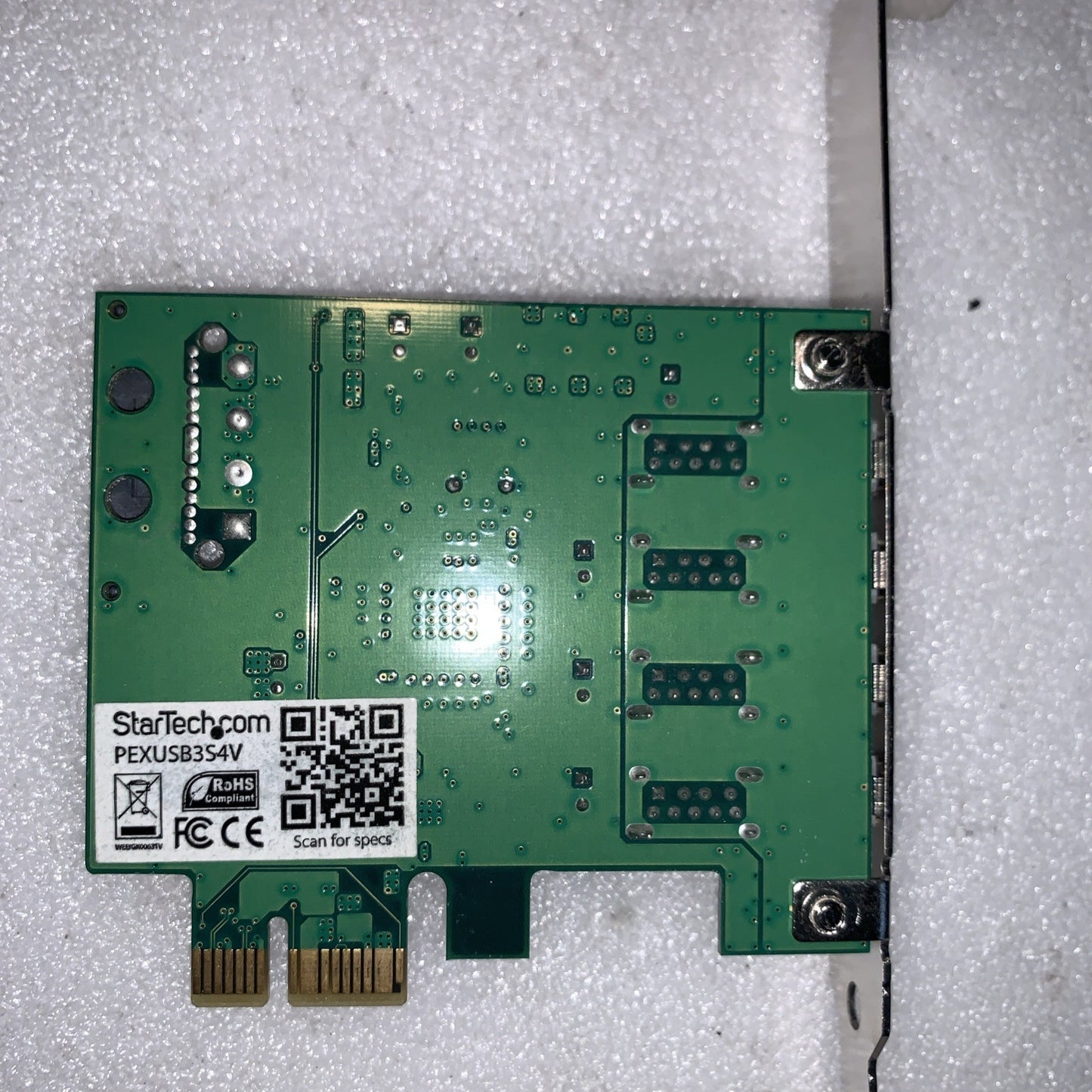 Lot of 3 PCIe USB 3.0 Expansion Card 2 or 4-Port USB-A Controller PCI Express