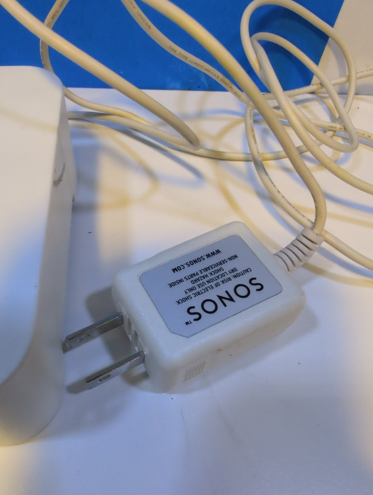 🎸 Sonos Bridge BR100 Wireless Network Extender White with Power Adapter
