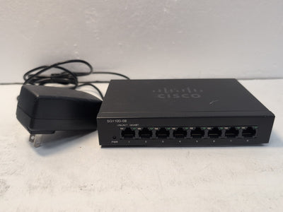 🔥  Cisco SG110D-08 8-Port Ethernet Network Gigabit Desktop Unmanaged Switch -