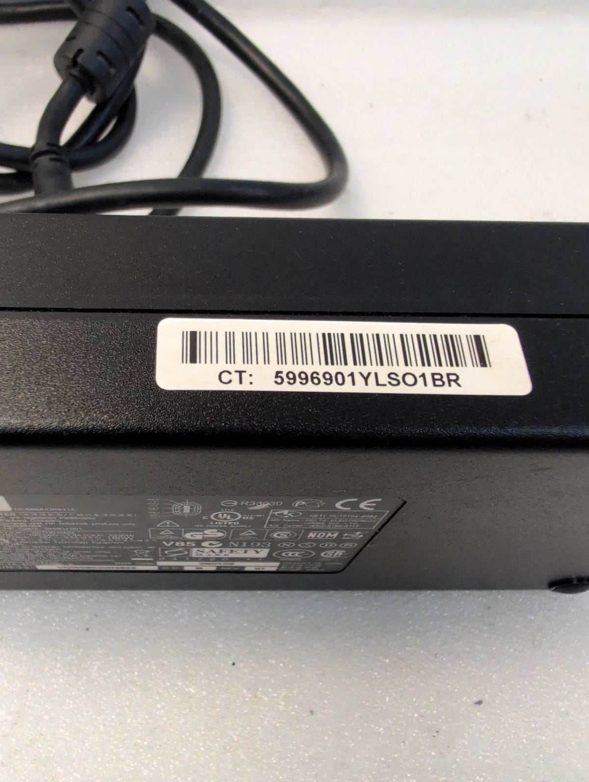 🎸 HP 180W AC Adapter HSTNN-DA03 393948-004 for Compaq HP Notebooks 19V 9.5A