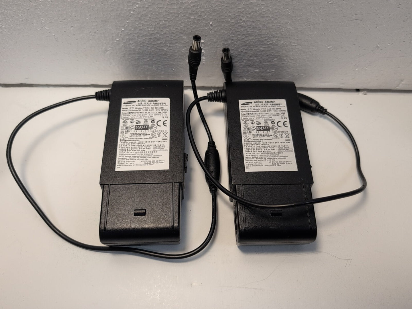 🔥 2x Samsung 30W AC Adapter 14.0V 2.14A AD-3014STN for Samsung LED Monitor -