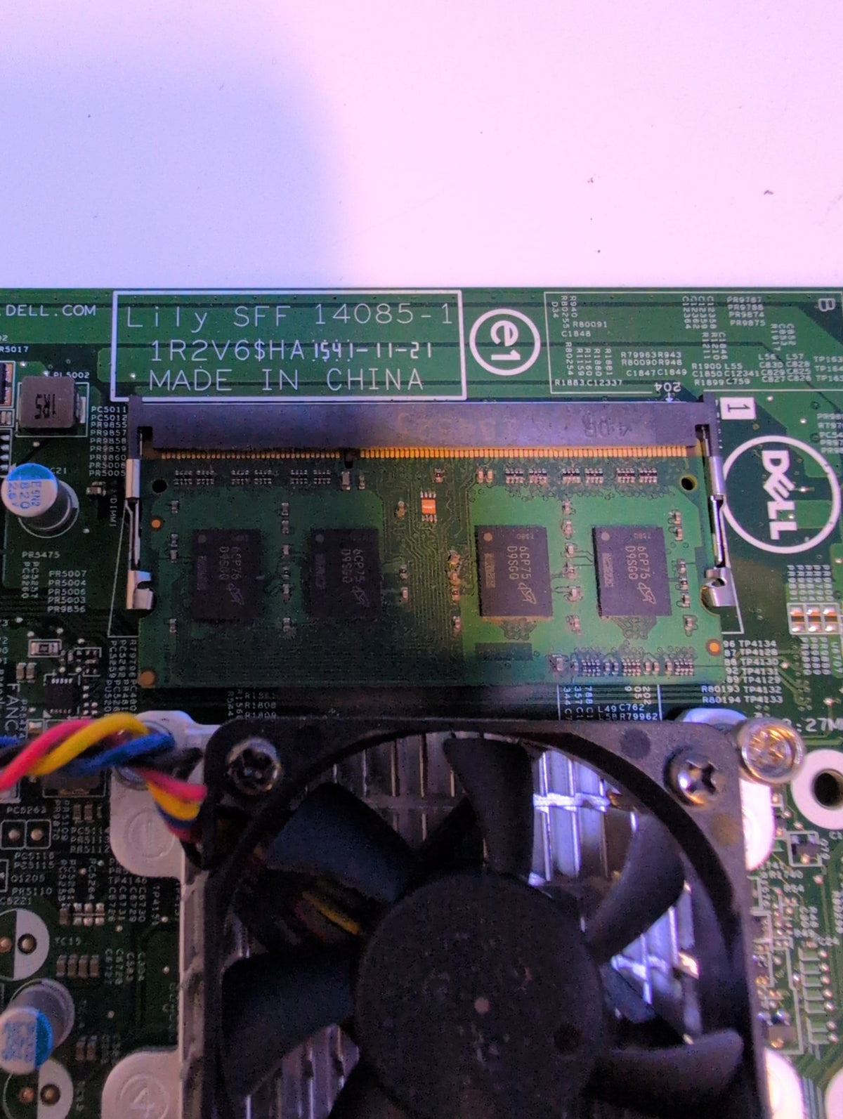 🎸 Dell Inspiron 3252 Motherboard SFF DP/N 0WVYMC with 4GB RAM WiFi