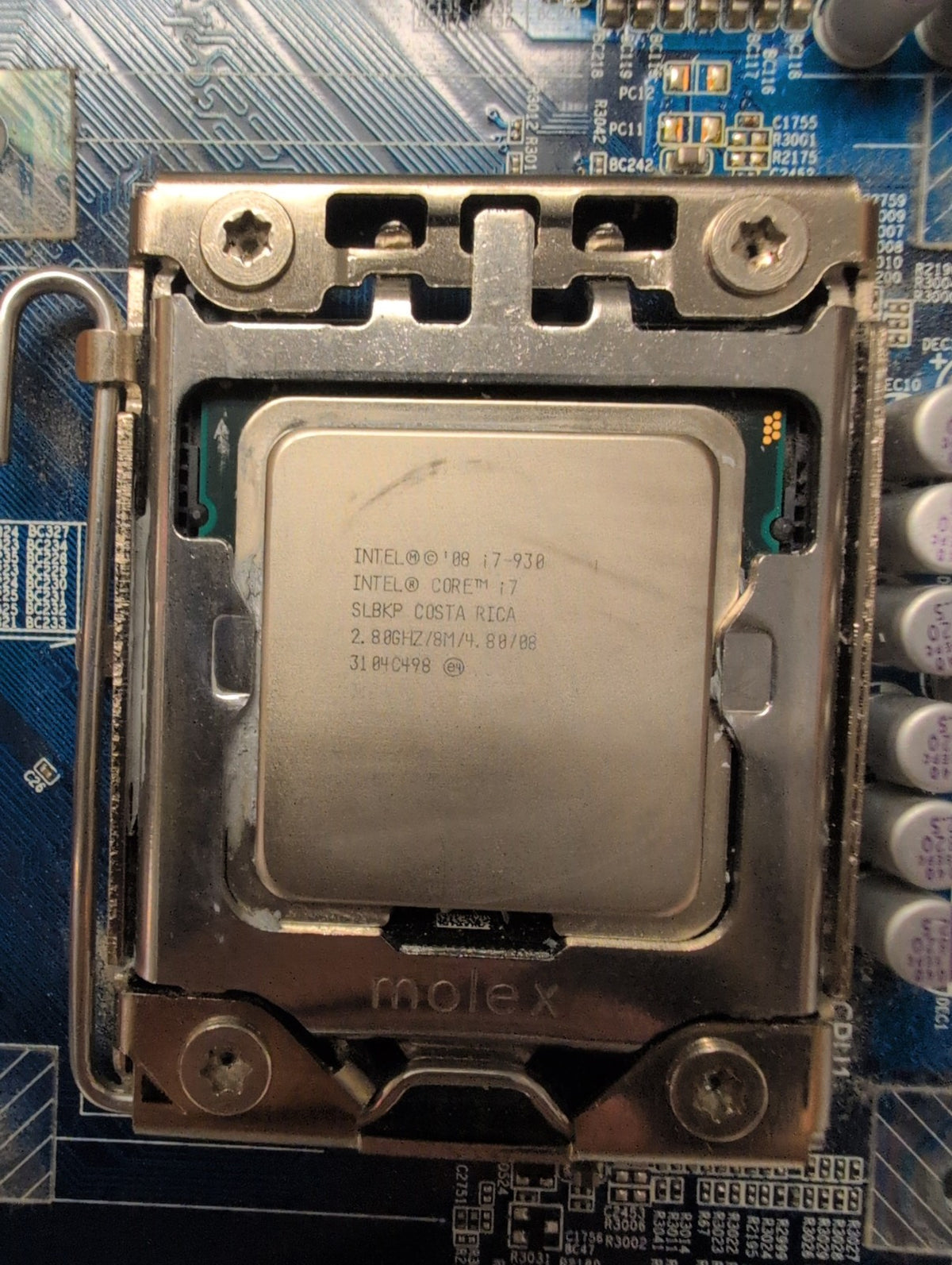 🎸 Dell MIX58EX 5DN3X Motherboard LGA1366 with Intel Core i7-930 CPU