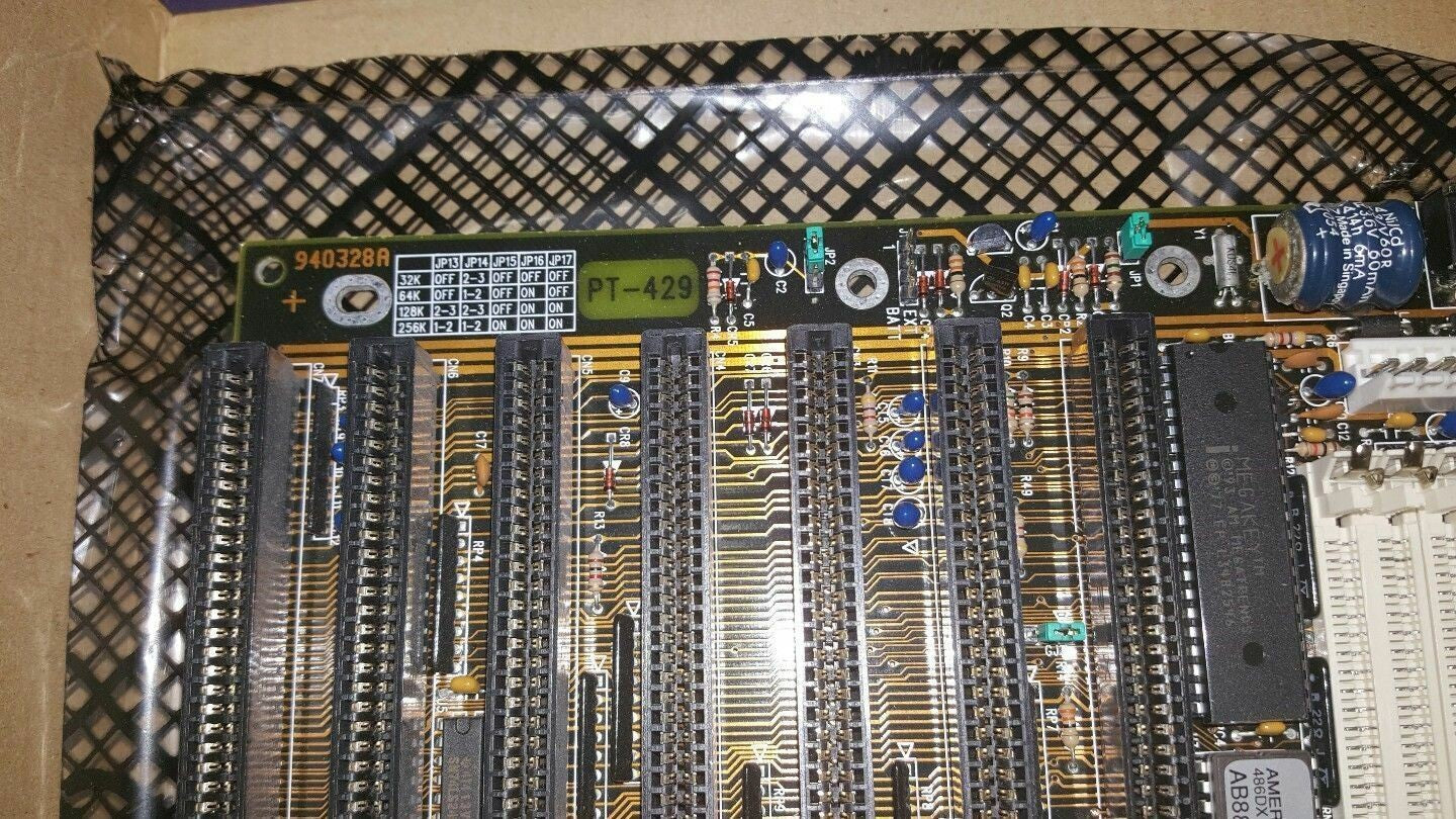 Pine PT-429 Socket 3 486 AT 486 Motherboard