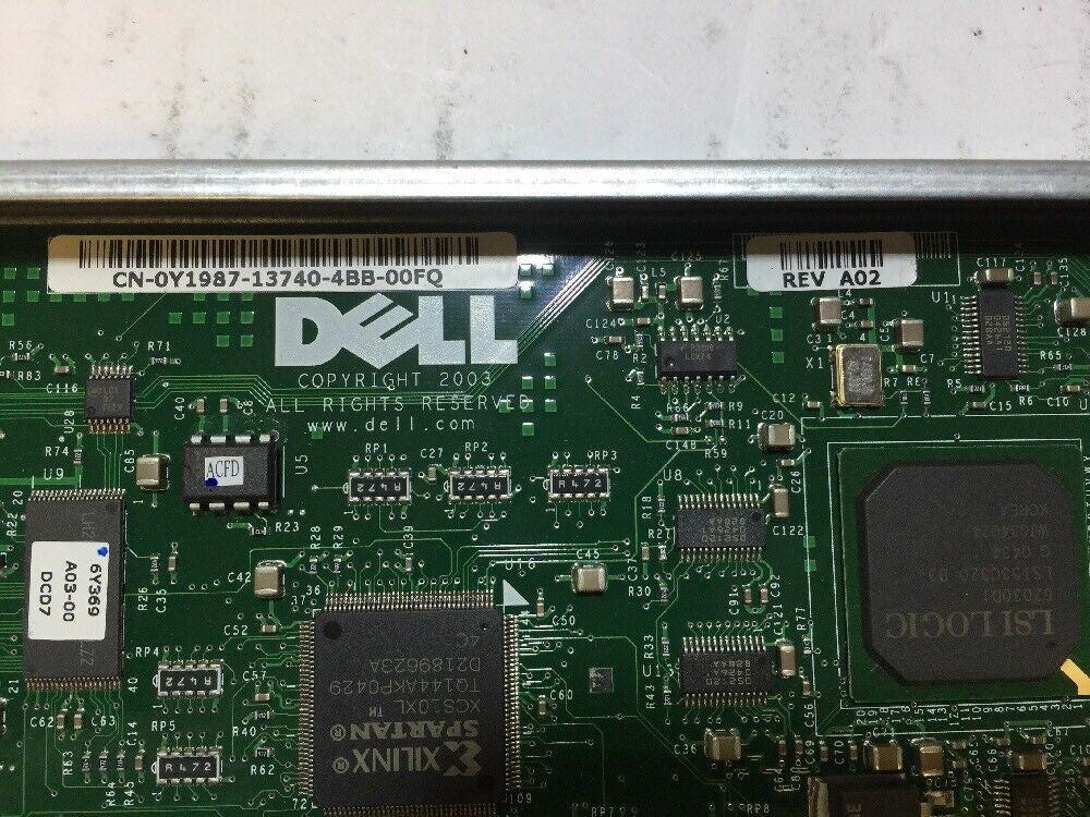 - 2x Dell PowerVault 220s Ultra 320 SCSI Controller Card 0Y1987 J2038