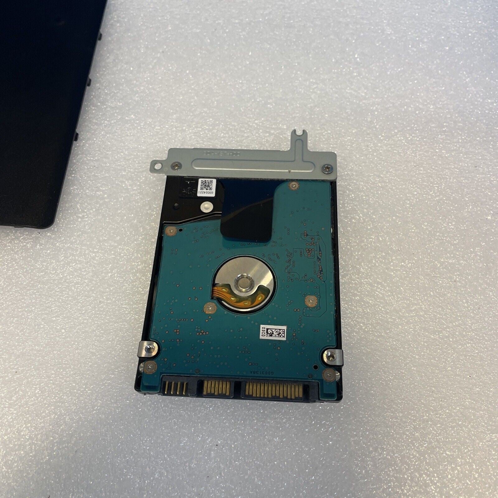 Toshiba Satellite C400 laptop hard drive caddy /memory door cover with 750GB HDD