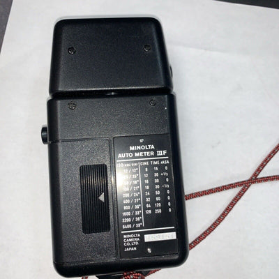 Minolta Autometer 3F IIIF Auto Meter