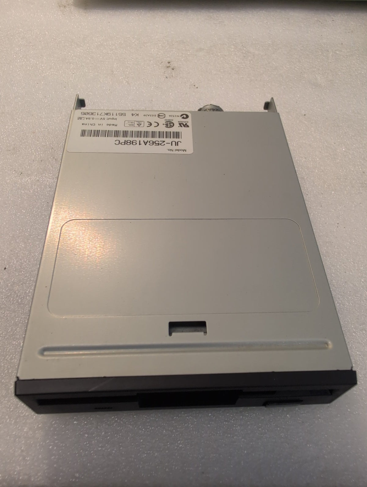 🎸 Internal 3.5" Floppy Disk Drive JU-256A198PC 34-Pin FDD Beige Used for PC