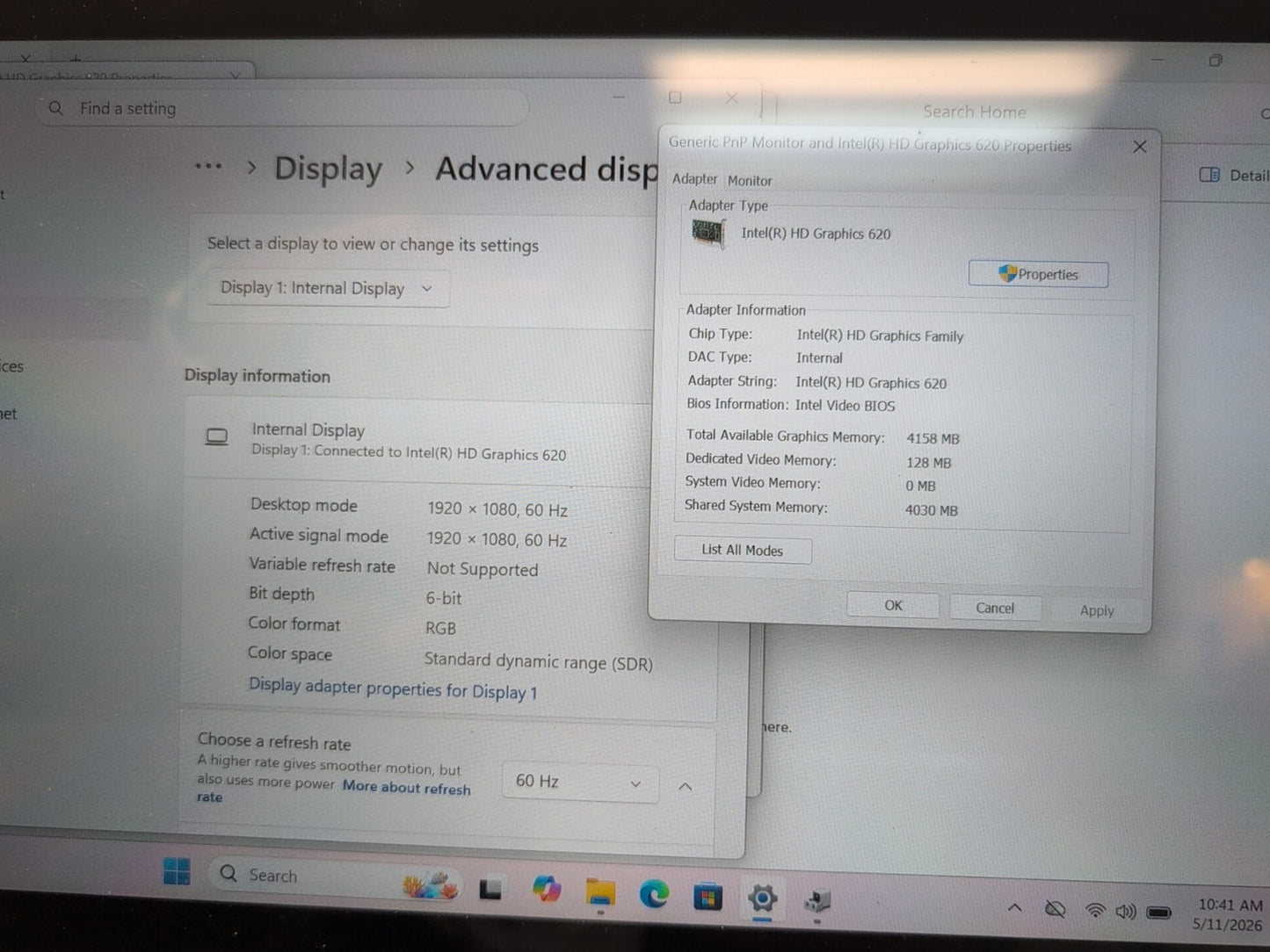 🔥 Dell Inspiron 13 5378 13" Touch Laptop i3-7100U/8GB/480GB SSD/Win11 (*READ) -