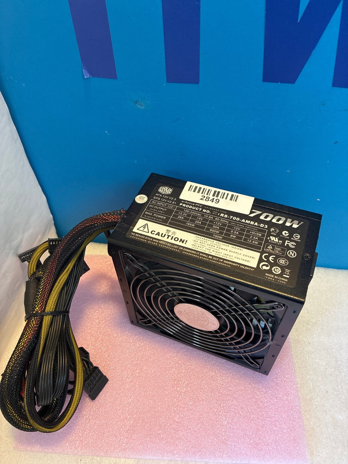 🔥 Cooler Master RS-700-AMBA-D3 700W ATX Semi-Modular Power Supply Black