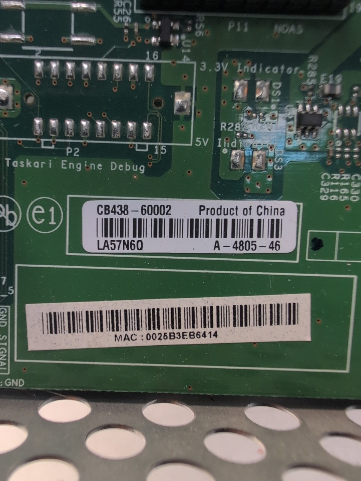 🔥 HP LaserJet Formatter board CB438-60002 with J7972G Parallel Card -