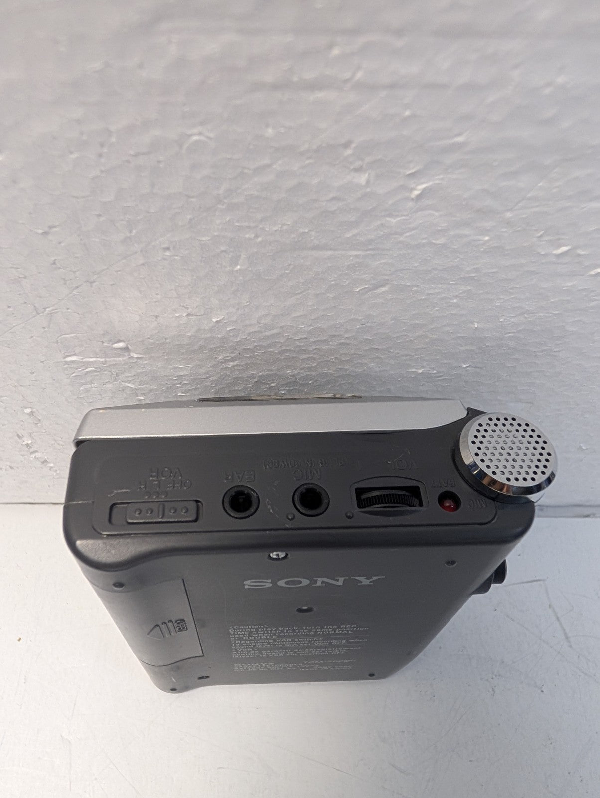 🔥 Sony TCM-200DV Handheld Cassette Clear Voice Recorder Silver -