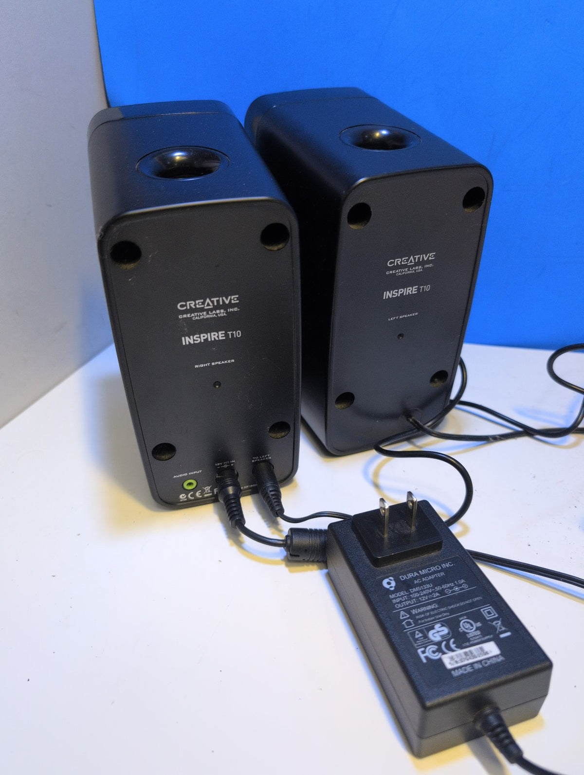 🎸 Creative Inspire T10 2.0 Multimedia Desktop Speaker System MF1600 Tested