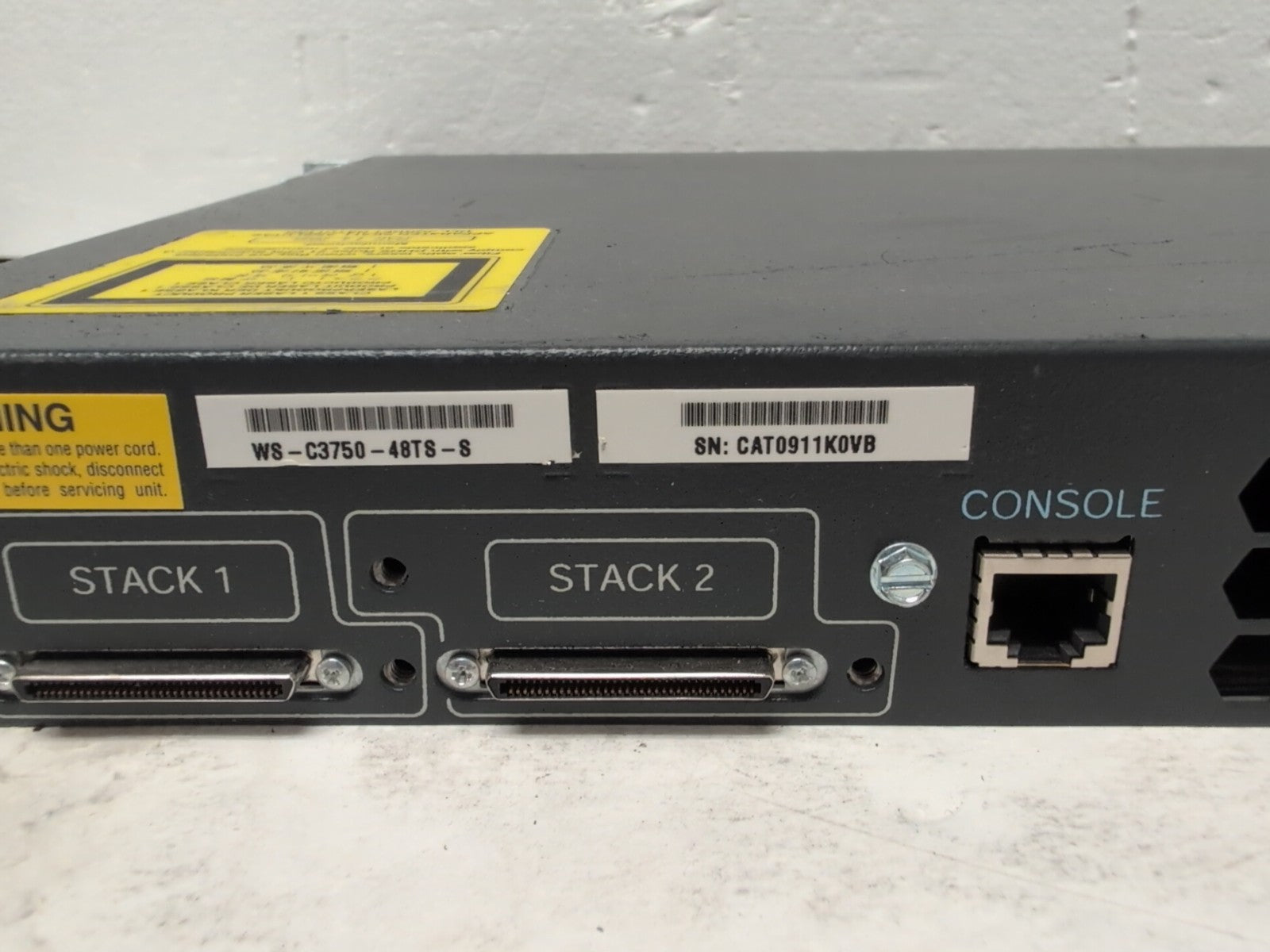 🔥 Cisco WS-C3750-48TS-S Catalyst 48-Port Gigabit Managed Switch -