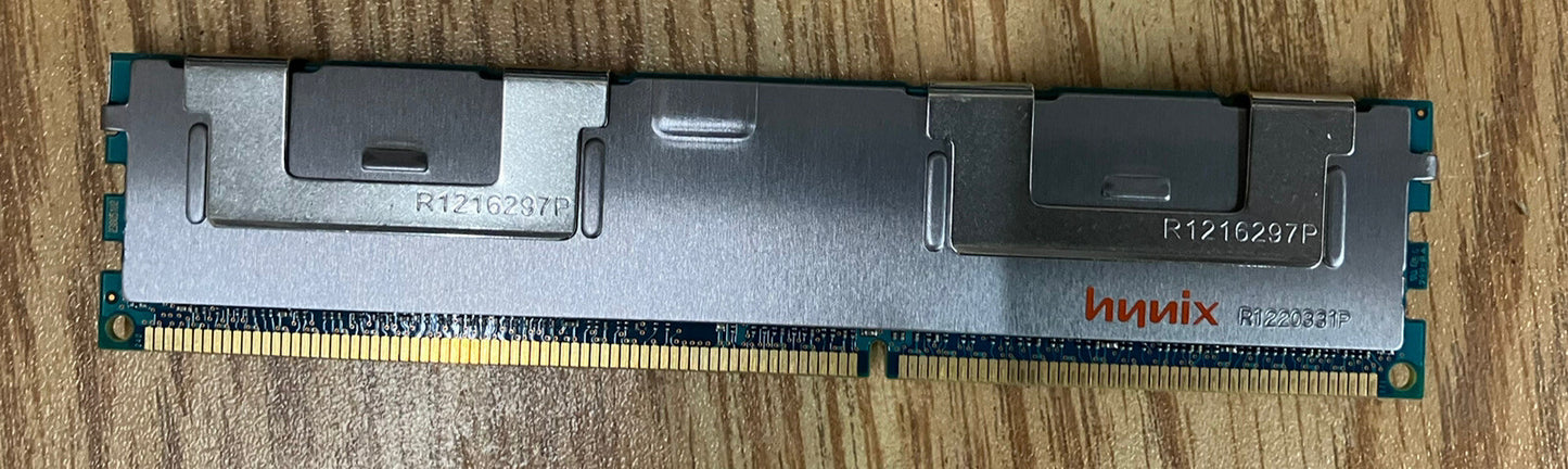 ~Lot 4x Hynix 8 GB RAM 2Rx4 PC3-10600R-9-10-E1 HMT31GR7BFR4C-H9 D7 AB Server RAM