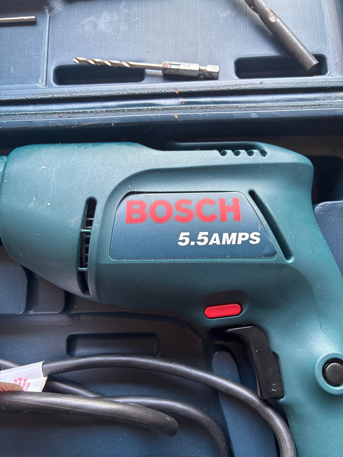 🔥 Bosch 1005VSR 3/8" Corded Drill 5.5 Amp with Case and Bits