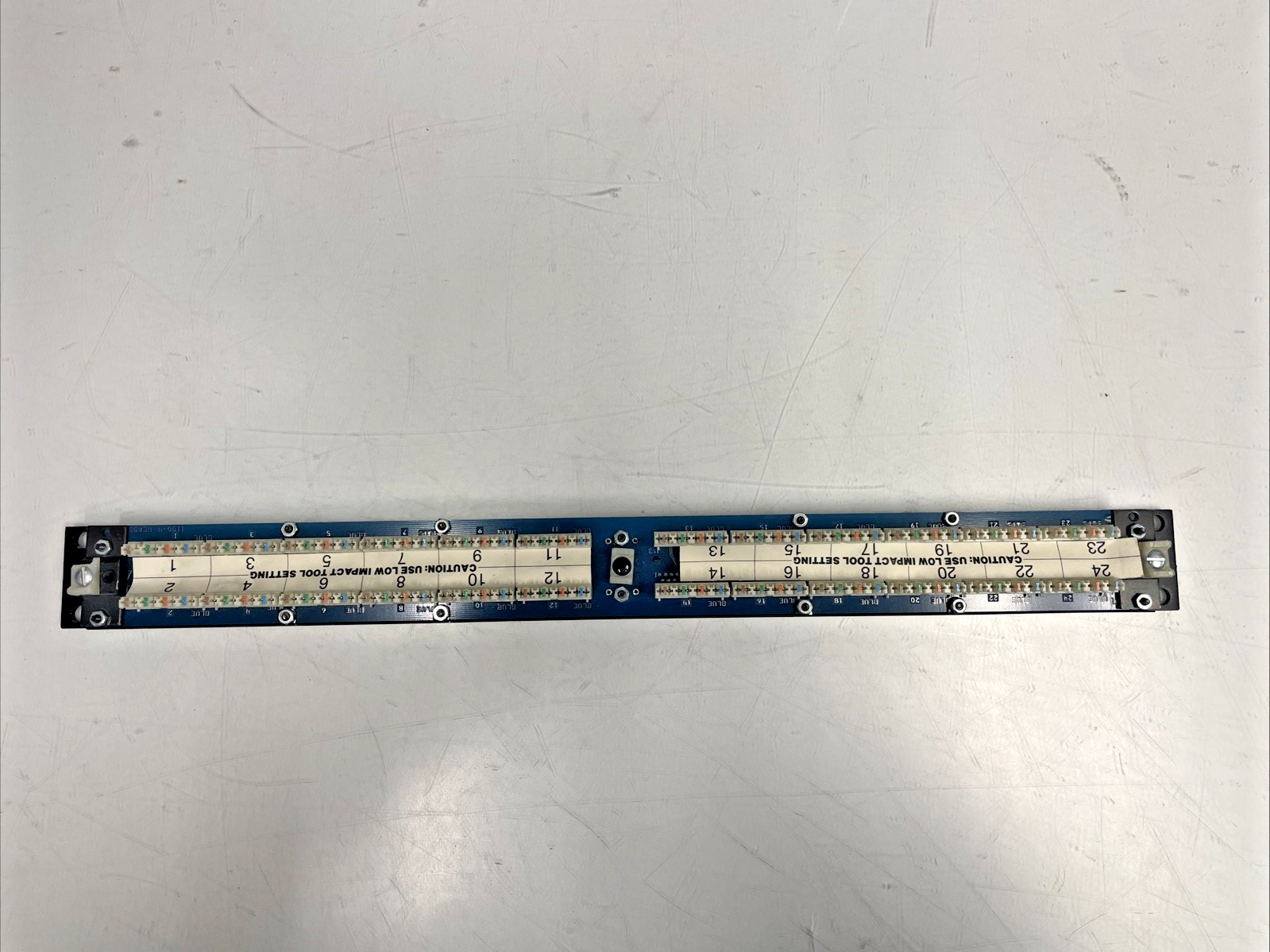 🔥AMP Category 5 Cat 5 24 Port Patch Panel   +