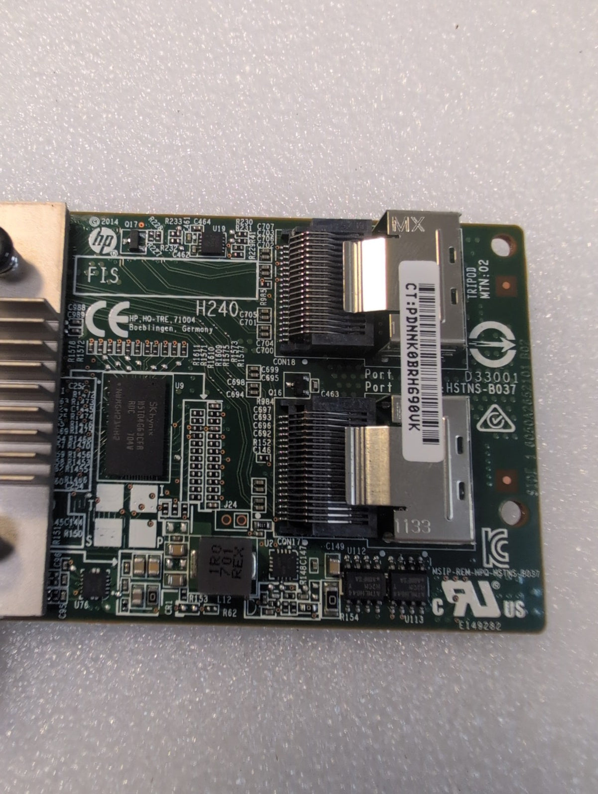 🎸 HP H240 726909-001 PCIe SAS Host Bus Adapter RAID Controller Card