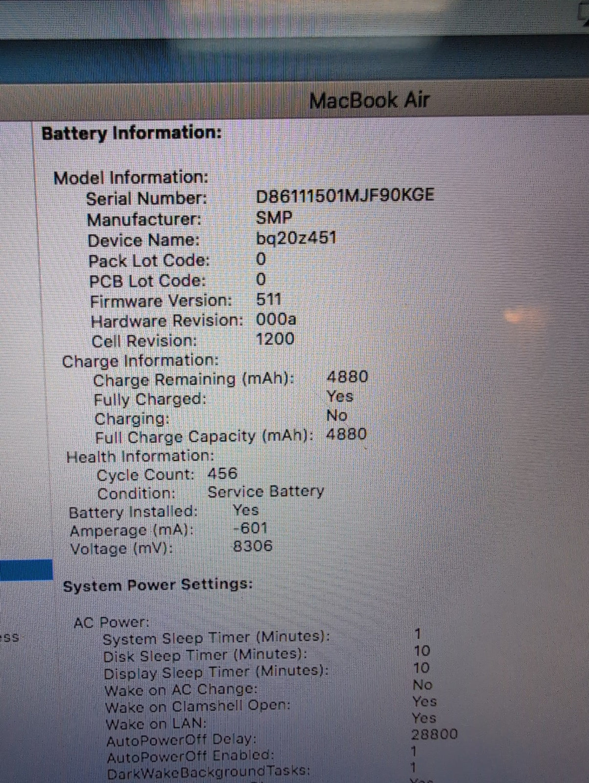 🎸 Apple MacBook Air 13-inch A1466 Mid 2013 Core i5 1.3GHz 4GB 256GB SSD (READ)