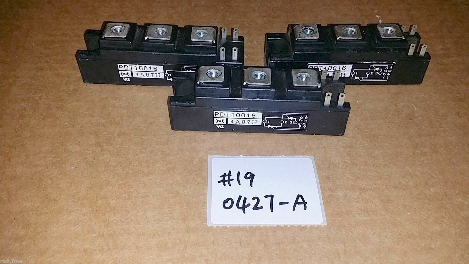 LOT OF 3 PDT 10016 TRANSISTOR PDT10016
