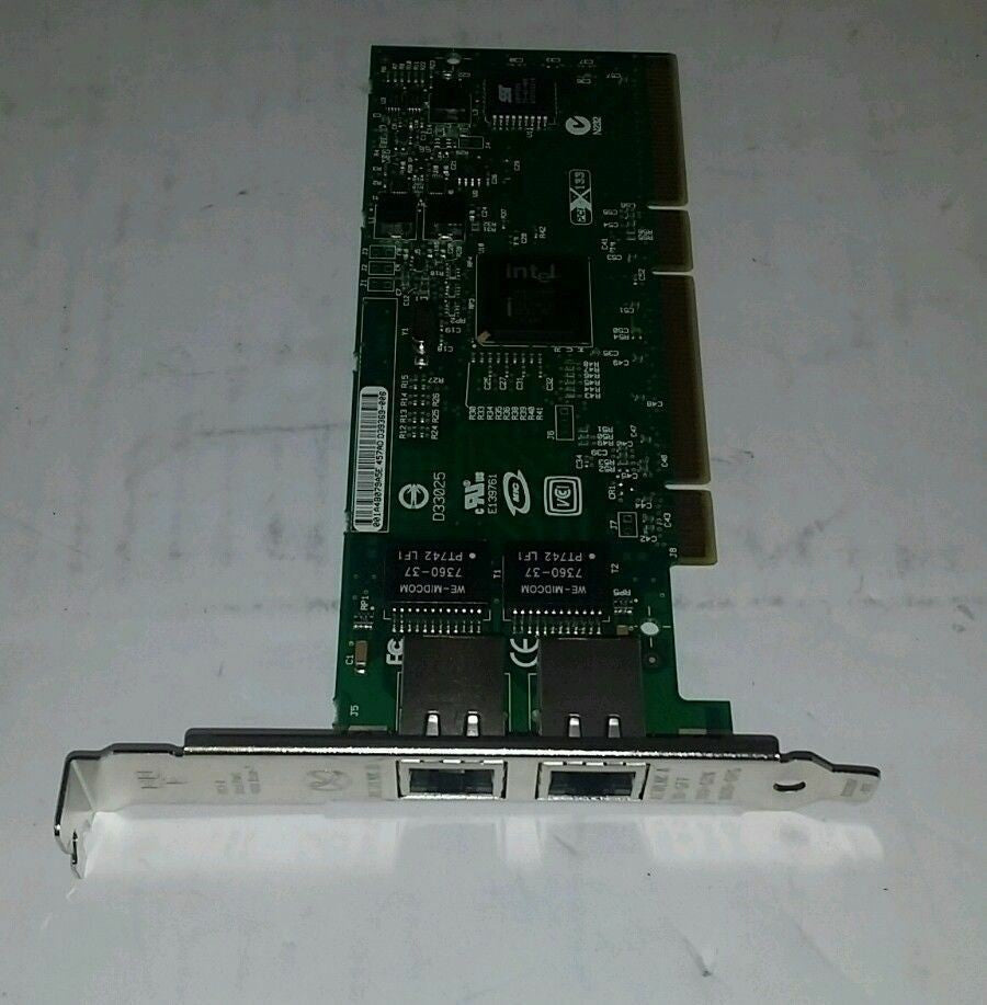 HP AB352-60003 MT Dual Port 10/100/1000 PCI-X Gigabit Ethernet Adapter @@@