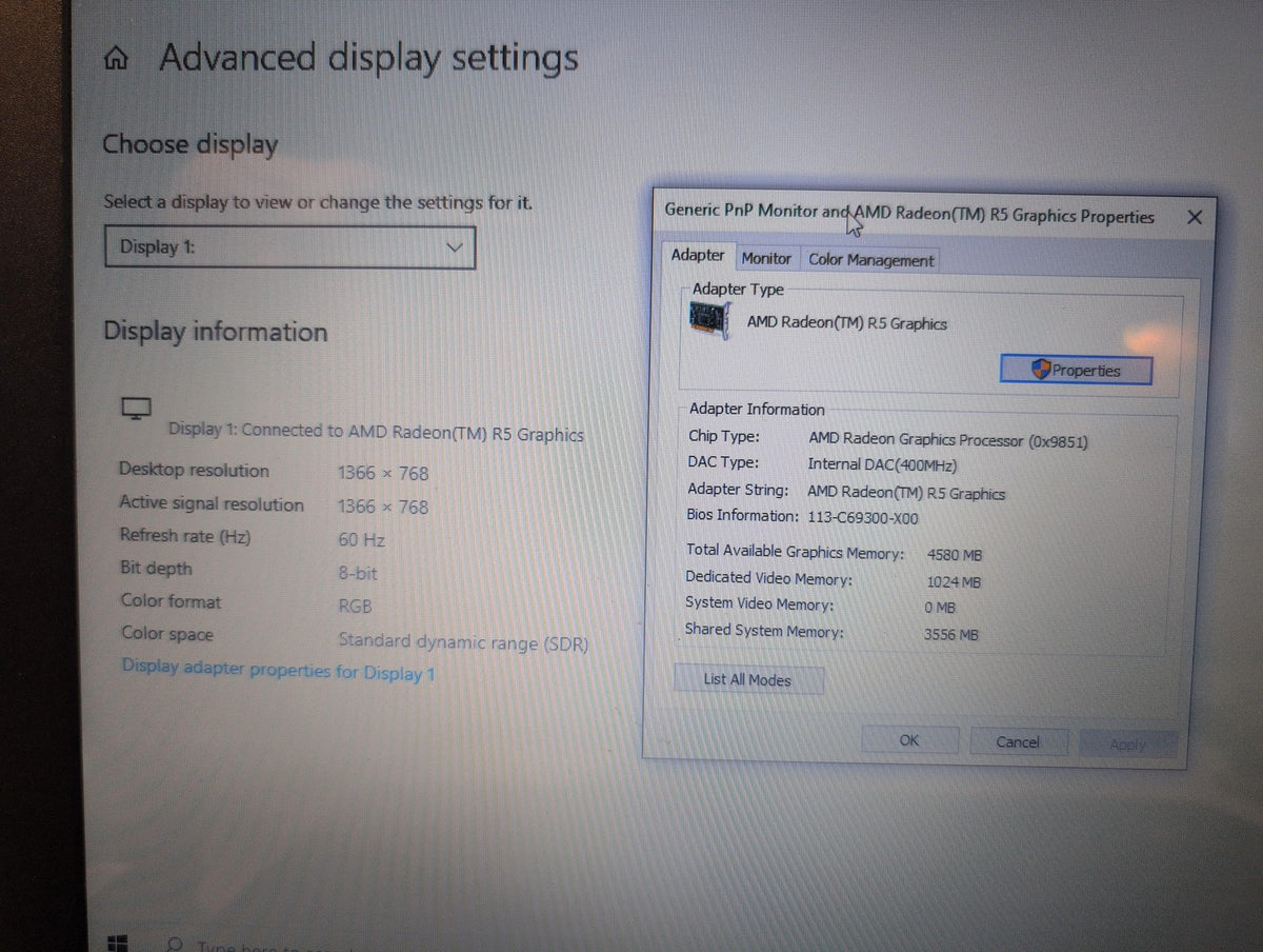 🎸 HP 15 Notebook 15.6in TOUCH LAPTOP AMD A8-7410 8GB RAM 1TB HDD Win10