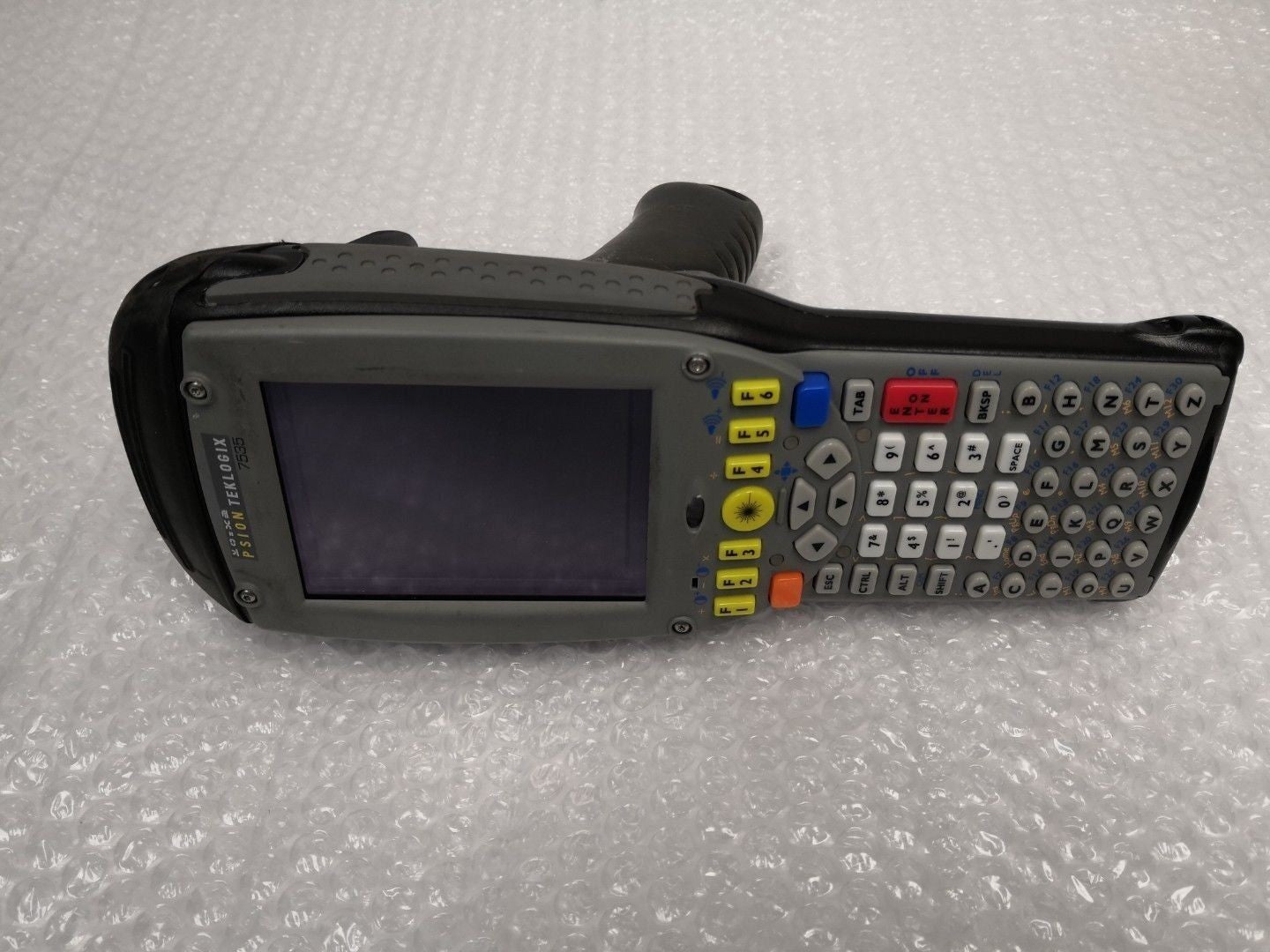- PSION TEKLOGIX 7535 MOBILE HANDHELD BARCODE SCANNER *NO BATTERY*