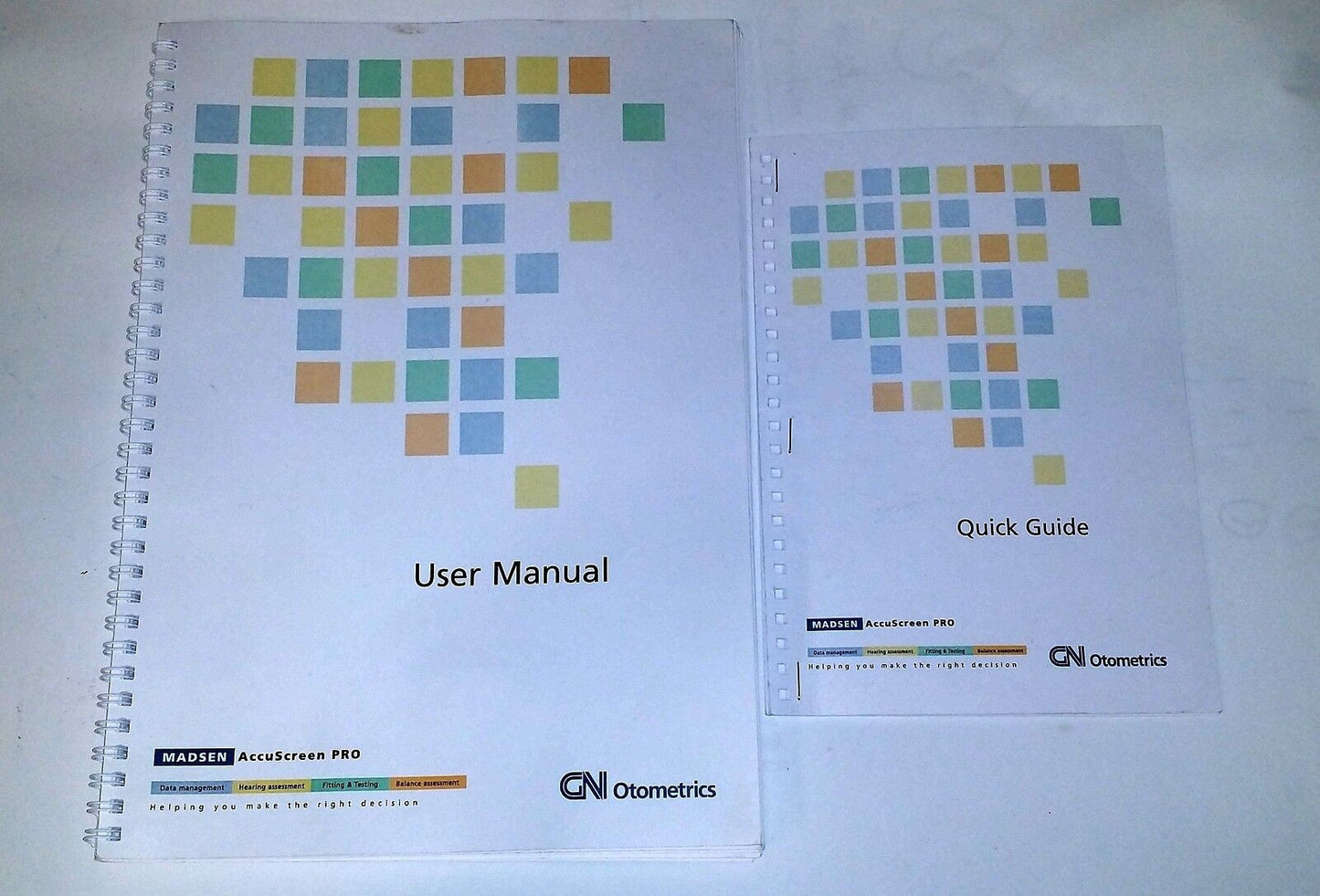 User Manual & Quick Guide - Madsen AccuScreen Pro Newborn Hearing Screener
