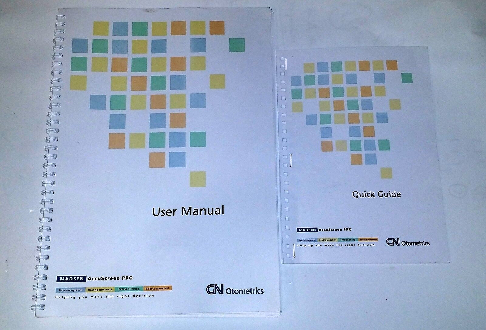 User Manual & Quick Guide - Madsen AccuScreen Pro Newborn Hearing Screener